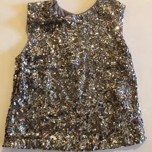Gold/Bronze Vince Sequin Top